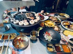 -草家酱蟹炭火烤肉店(珲春南路一店)