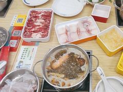 -杨老板·海鲜集市火锅·鲜切牛肉(中防万宝店)