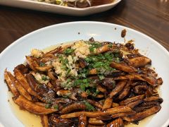 茭白炒鳝丝-双塔老饭店