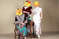 -时光纪亲子全家福照相馆(静安店母女写真父母纪念照)