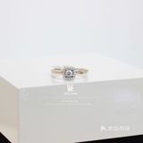 完美契合的结婚对戒钻戒