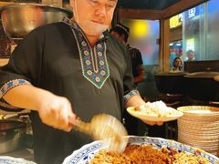 乌孙手抓饭-沙州食驿·非遗小吃夜市