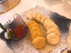 香煎山药虾饼-天顺渔港·海景餐厅(星海广场店)
