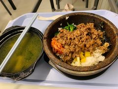 烤牛肉石锅拌饭-北大家园食堂