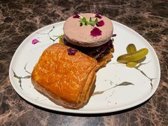 巴黎猪肝酱可颂汉堡-Lets burger非常汉堡·环球风味(蓝色港湾店)