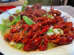 金汤蒜泥小龙虾-阿木龙虾·烧烤涮肉羊蝎子(栖山路店)