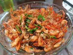葱油青虾-溱湖八鲜菜馆