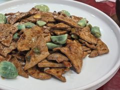 腊八蒜炒猪肝-宏状元现熬粥·京味菜(黄寺大街店)