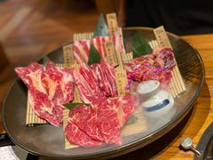 烤肉拼盘-黑牛の店·和牛烧肉(合生汇店)