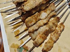 烤五花肉-蚝堡海鲜·威海菜·海肠捞饭·烧烤·亚洲吃蚝公司(幸福门店)