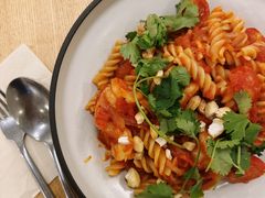 意式大虾配茄汁酱意面-Wagas沃歌斯(汇智店)