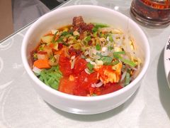 干拌菠菜面-汉唐宴长安食府