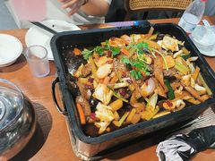 -干老庆贵州留一手烤鱼·地摊火锅(财经大学店)
