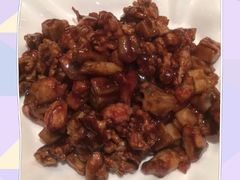 醬爆桃仁雞丁-京味斋·北京烤鸭(北京南站洋桥店)