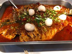 荔枝香辣清江鱼-鱼酷活鱼烤鱼(中联广场店)