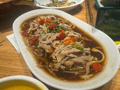 醋椒汁无碱羊肚-幸福的烤包子·新疆菜