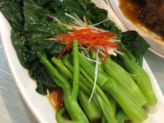 清炒芥蓝-烤肉季饭庄