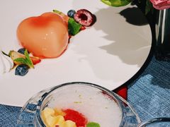 法式蜜桃心型茉莉花慕斯-弦月窗LUNETTE BY AMANDA(复兴路店)