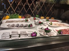 自助取餐区-四海一家自助餐(益田假日广场店)