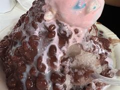 红豆炼乳刨冰-二斗栗子(黄河道店)