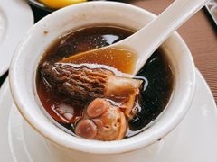 羊肚菌乳鸽炖汤-白天鹅宾馆·流浮阁咖啡厅