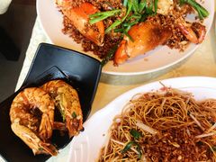 头抽煎大虎虾-喜记避风塘炒辣蟹(旗舰店)