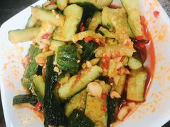 凉拌黄瓜-潭州老友灶台鸡·竹屋老灶(光明E城店)