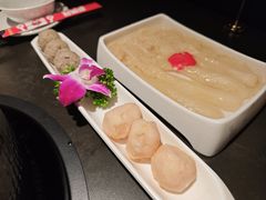 虾滑牛滑双拼-正禾鲜·潮汕牛肉火锅(凯德天府店)