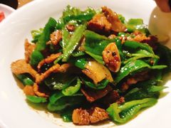 辣椒炒肉-肖记公安牛肉鱼杂馆· 省级非物质文化遗产(仁和路店)