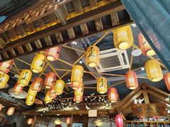 -东来菜馆•手抓海鲜家常菜•海鲜锅贴(鸽子窝店)