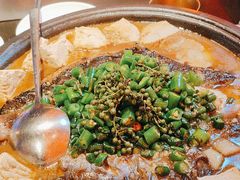 -探鱼·鲜青椒爽麻烤鱼(西南商都店)