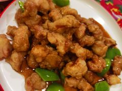 传统溜肉段-闯关东东北农家菜(崂山石老人店)
