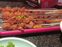 烤草原羊肉串-老甘家小龙虾江湖菜(邦兴花园店)