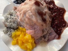红豆炼乳冰山-二斗栗子(西湖道店)