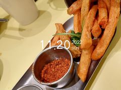 薯头薯脑红薯条-米仓食堂(皇庭广场店)
