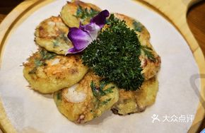 Seafood Potato Pancake