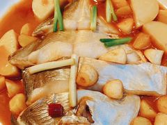 鲳鱼烧年糕-新荣记(新源南路店)