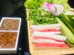 蘸酱菜-鱼和肉海鲜大排档(林江名城店)