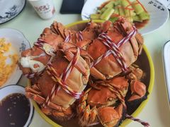 -七的湖·晚芳亭·阳澄湖农家菜·大闸蟹(莲花岛店)