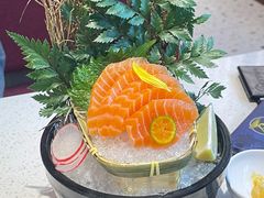 厚切深海三文鱼刺身-万岁寿司(虎门万达店)