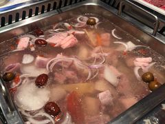 清汤烀羊肉锅底-九府羊·鲜羊火锅·烤串(新华路店)