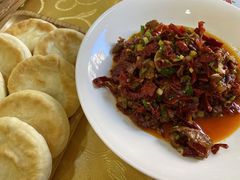 辣皮子炒滚刀肉-新疆巴州金丝特餐厅(大钟寺店)