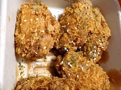 咸蛋黄翅中-前进5路汉堡炸鸡(昙华林店)