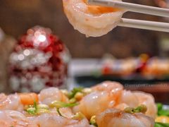 茉莉花低温大虾球-悦融·京鲁菜·露台花园(安定门店)