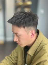-型男帮男士假发补发·佩戴式发型