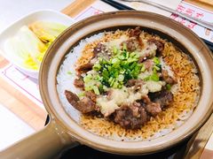 姜葱牛肉饭-膳心记-明火四宝煲仔饭(燕南店)