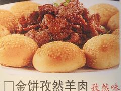 金饼孜然羊肉-天堂鸟水煮鱼(经南三路店)