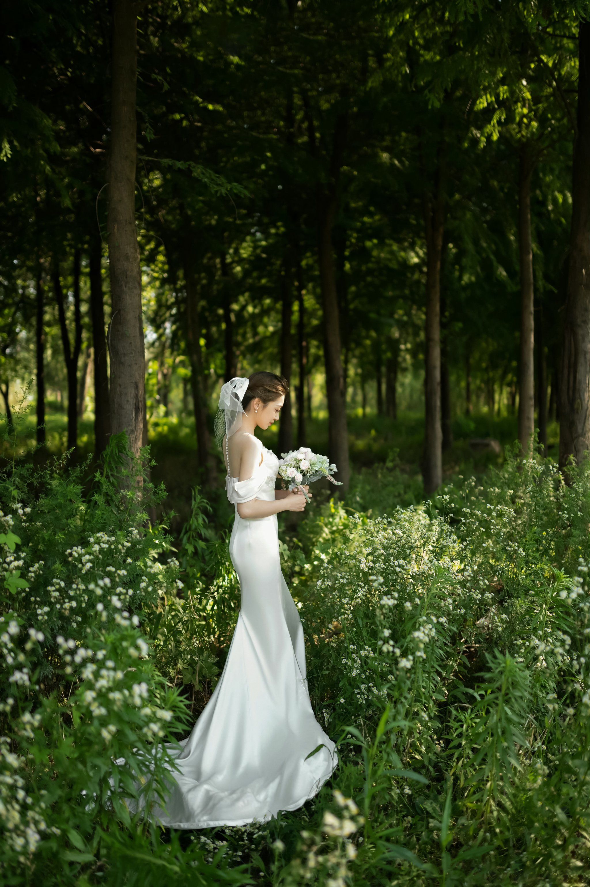 森系婚纱照,自然的浪漫