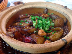 咸鱼鸡粒茄子煲-熠盛粤味(永康路店)