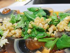 凉拌皮蛋-老刘生态大鱼坊铁锅炖鱼(赛马场店)